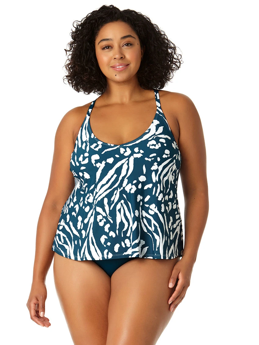 Anne Cole Easy Try Plus Size Tankini Top 3 Anne Cole Easy Try Plus Size Tankini Top
