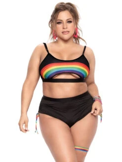 Mapale 2 Piece Pride Set -PRIMADONNA Shop 2689XMapaleTwoPiecePrideSetBlackFrontEdited