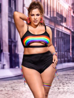 Mapale 2 Piece Pride Set -PRIMADONNA Shop 2689XMapaleTwoPiecePrideSetBlackFrontLifestyle