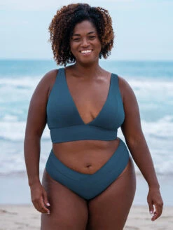 Maaji Paradise Longline Triangle Bikini Top 10 Maaji Paradise Longline Triangle Bikini Top -PRIMADONNA Shop 3314STR603ParadiseLonglineTriangleBikini3400SCC602MidRiseCheekyBriefBluejayFrontEditedLifestyle