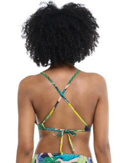 Body Glove Manoa Falls Freya Fixed Triangle Bikini Top -PRIMADONNA Shop 39 587207FreyaFixedTriangleBikiniTopNightfallBackCrossEdited
