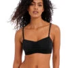 Freya Jewel Cove Bralette Bikini Top 1 Freya Jewel Cove Bralette Bikini Top -PRIMADONNA Shop AS7239BraletteBikiniTopBlackFront