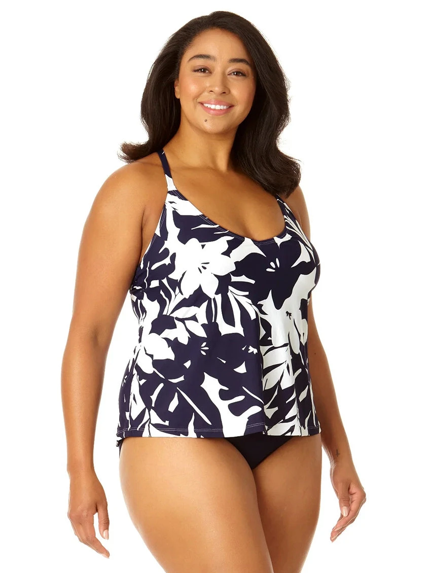 Anne Cole Easy Triangle Plus Tankini Top 4 Anne Cole Easy Triangle Plus Tankini Top - Image 2
