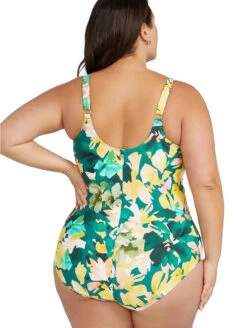Artesands Delacroix One Piece Swimsuit -PRIMADONNA Shop ArteSandsDelacroixOnePieceSwimsuitAT1720NAGreenFloralBack