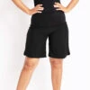 Azura Roll Top Active Swim Shorts -PRIMADONNA Shop AzuraRollTopActiveSwimShortsBlackJA90827Front
