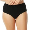 Beach House Chloe Plus Bottoms -PRIMADONNA Shop BeachHouseChloeHiWaistBriefBlackHW58265Front
