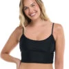 Body Glove Norah Crop Swim Top -PRIMADONNA Shop BodyGloveNorahSwimCropTop39 506167BlackFront