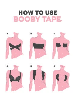 Booby Tape Breast Lift Tape - Beige -PRIMADONNA Shop Booby Tape Breast Lift Tape Beige S 4