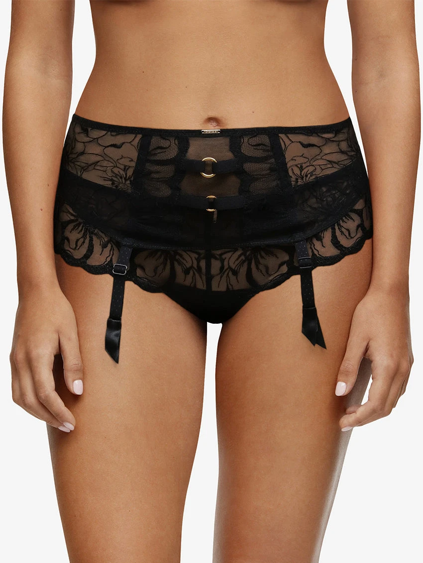 Chantelle Fleurs Garter Belt 3 Chantelle Fleurs Garter Belt
