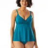 Coco Reef Diamond Wrap Tankini -PRIMADONNA Shop CocoReefDiamondWrapTankiniT32043TealCoveFront