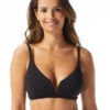 Coco Reef Plunge Bikini Top -PRIMADONNA Shop CocoReefPlungeBikiniTopU95496BlackFront