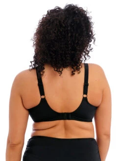 Elomi Plain Sailing Plunge Bikini Top -PRIMADONNA Shop ES7284ElomiPlainSailingPlungeTopBlackBackEdit