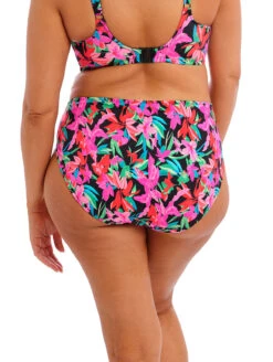 Elomi Savaneta Mid Rise Bikini Briefs 8 Elomi Savaneta Mid Rise Bikini Briefs -PRIMADONNA Shop ES801372SavanetaMidRiseBikiniBriefBlackBack