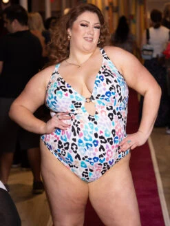 Elomi Party Bay Plunge One Piece Swimsuit