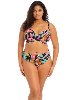 Elomi Tropical Falls Mid Rise Bikini Brief 9 Elomi Tropical Falls Mid Rise Bikini Brief -PRIMADONNA Shop ES801502TropicalFallsPlungeBikiniTopES801572TropicalFallsMidRiseBikiniBriefFrontEdited