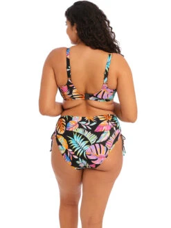 Elomi Tropical Falls Adjustable Bikini Brief -PRIMADONNA Shop ES801502TropicalFallsPlungeBikiniTopES801573TropicalFallsAdjustableBikiniBriefBackEdited