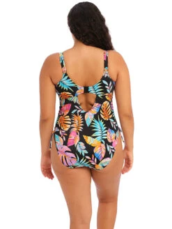Elomi Tropical Falls Non Wire One Piece Swimsuit 7 Elomi Tropical Falls Non Wire One Piece Swimsuit -PRIMADONNA Shop ES801543ElomiTropicalFallsNonWireOnePieceBlackBackEdited
