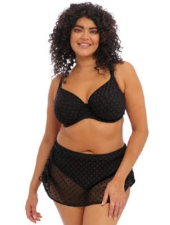 Elomi Bazaruto Adjustable Skirted Bikini Brief -PRIMADONNA Shop ElomiSwimBazarutoAdjustableSkirtedBriefBlackES800683Set