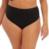 Elomi Bazaruto Mid Rise Bikini Brief -PRIMADONNA Shop ElomiSwimBazarutoMidRiseBikiniBriefBlackES800672Front