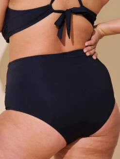 Everyday Sunday High Waist Swim Bottom 8 Everyday Sunday High Waist Swim Bottom -PRIMADONNA Shop EverydaySundaySecondSkinHighWaistBottomESBL0013BXBlackBack