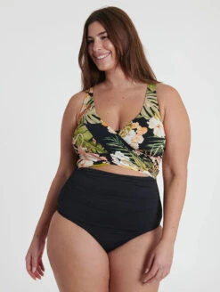 Everyday Sunday Wrap One Piece Plus Swimsuit