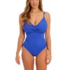 Fantasie Beach Waves Twist One Piece Swimsuit -PRIMADONNA Shop FS502231BeachWavesOnePieceSwimsuitUltramarineFrontEdited