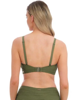 Fantasie Beach Waves Bandeau Bikini Top -PRIMADONNA Shop FantasieBeachWavesBandeauTopOliveFS502210BackAlt2