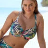 Fantasie Langkawi Bikini Top -PRIMADONNA Shop FantasieLangkawaiFloralNavyBikiniTopFS501705Fashion