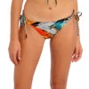 Freya Samba Nights Tie Side Bikini Brief -PRIMADONNA Shop FreyaSambaNightsTieSideBikiniBriefAS204475MultiLeavesFront