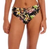 Freya Savana Sunset Hi-Waist Bikini Brief -PRIMADONNA Shop FreyaSavannaSunsetHighWaistBikiniBriefAS204178BlackMultiFloralFront