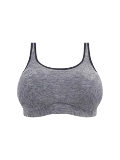 Goddess Non Wire Sports Bra -PRIMADONNA Shop GodessNonWireSportBraPewterGD6913Cutout