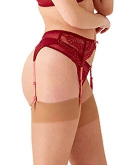 Gossard Superboost Lace Suspender 7 Gossard Superboost Lace Suspender -PRIMADONNA Shop GossardSuperboostLaceSuspender7712CranberryRaspberrySorbetSide