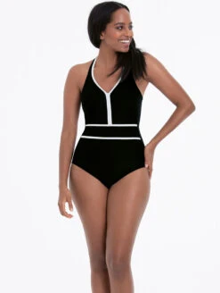 Anita Pure Graphics Cura One Piece Swimsuit -PRIMADONNA Shop M3.7235AnitaPureGraphicsOnePieceBlackFront