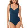 Miraclesuit Sanibel One Piece Swimsuit 1 Miraclesuit Sanibel One Piece Swimsuit -PRIMADONNA Shop MiraclesuitSanibelOnePieceSwimsuit6516663NovaGreenFront