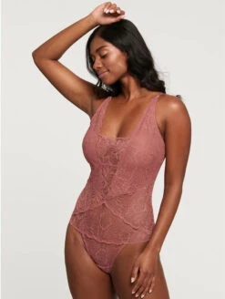 Montelle Arizona Bodysuit -PRIMADONNA Shop MontelleArizonaHighLegBodysuitSienna9526Side
