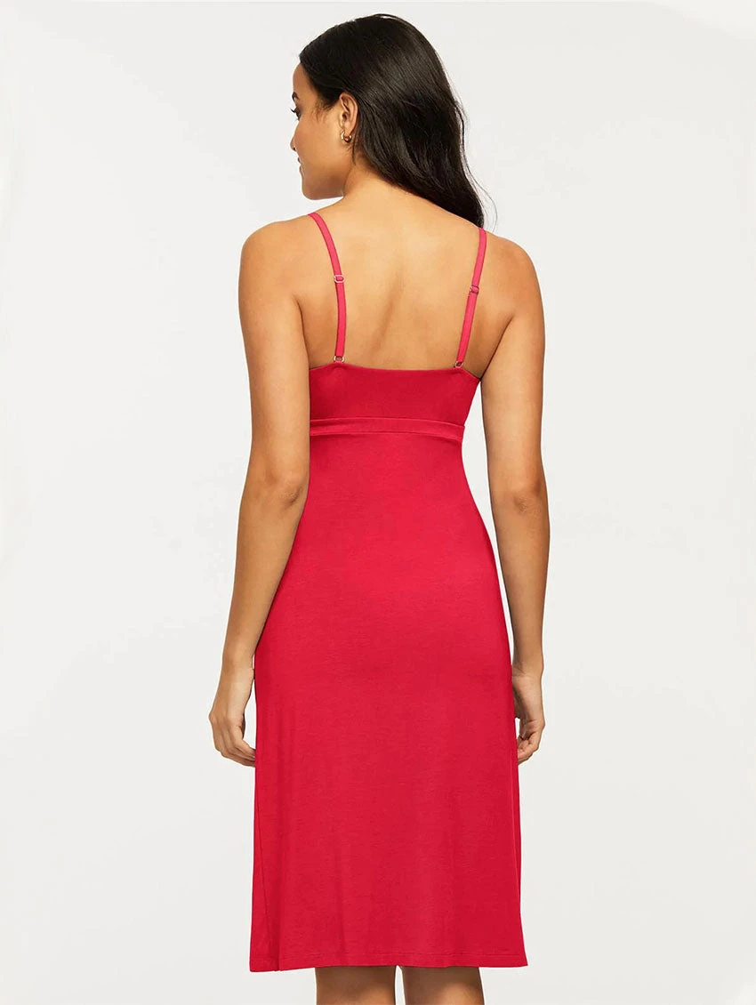 Montelle Modal Bust Support Midi Chemise 4 Montelle Modal Bust Support Midi Chemise - Image 2