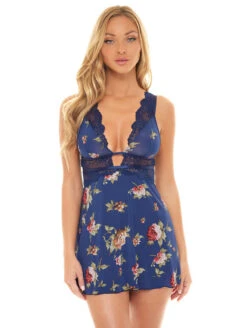 Oh La La Cheri Naeva Babydoll -PRIMADONNA Shop OhLaLaCheriNaevaBabydollEstateBlueLL 11787 X Front