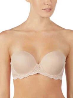 On Gossamer Basic Strapless Bra -PRIMADONNA Shop OnGossamerBasicStraplessBraChampagneG3162Front