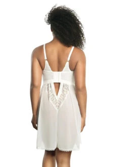 Parfait Mia Lace Chemise -PRIMADONNA Shop ParfaitMiaLaceChemiseP5959PearlWhiteBack