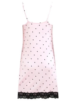 Pour Moi Sofa Love Lace Jersey Chemise -PRIMADONNA Shop PourMoiSofaLoveChemiseBlushBlack19835BackCutOut