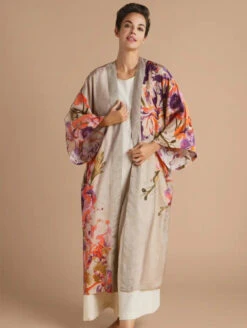 Powder Design Inc Midi Robe 7 Powder Design Inc Midi Robe -PRIMADONNA Shop PowderDesignIncMidiRobeOrchidandIrisPKGFront