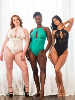 Scantilly By Curvy Kate Indulgence Bodysuit 12 Scantilly By Curvy Kate Indulgence Bodysuit -PRIMADONNA Shop ST010704IndulgenceBodysuitIvoryJadeandBlackLifestyleEdited