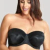 Sculptresse Dana Strapless Bra 1 Sculptresse Dana Strapless Bra -PRIMADONNA Shop SculptresseDanaStraplessBraBlack9670Front
