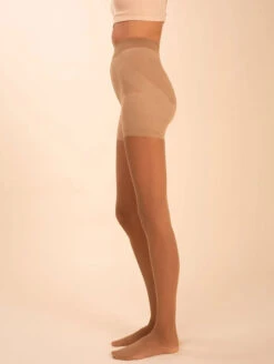 Threads Sheer Contour Tights 8 Threads Sheer Contour Tights -PRIMADONNA Shop ThreadsSheerContourTightsTanSide2