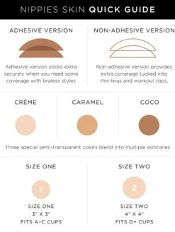 Nippies Skin Adhesive Nipple Covers - Dark -PRIMADONNA Shop b6 skin quickguide coco small ca0bc054 598b 4277 9e6e 7954a40757f3