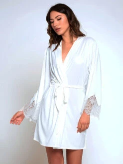 ICollection Arlene Robe -PRIMADONNA Shop iCollectionArleneRobeWhite78002Front