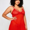 ICollection Daisy Babydoll -PRIMADONNA Shop iCollectionDaisyBabydollRed8101 X FrontPlus