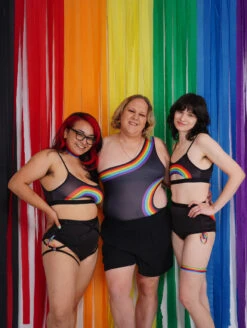 Mapale Asymmetrical Pride Bodysuit -PRIMADONNA Shop pridecollectionfull